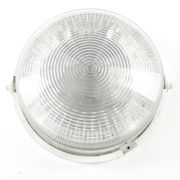 Lampe de plafond industrielle, plastique métal, Pologne, années 1970
