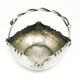 Basket sugar bowl, Art Nouveau, silver-plated brass, Poland, early 20th century