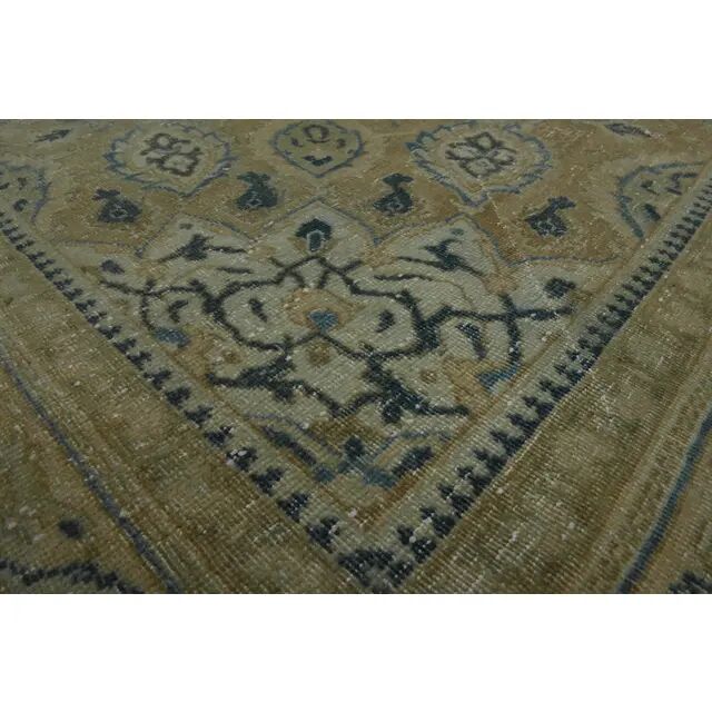 Tapis en laine persan fait à la main vintage des années 1970 276x400