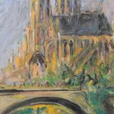 Seine and Notre-Dame de Paris - Joan Abelló Prat