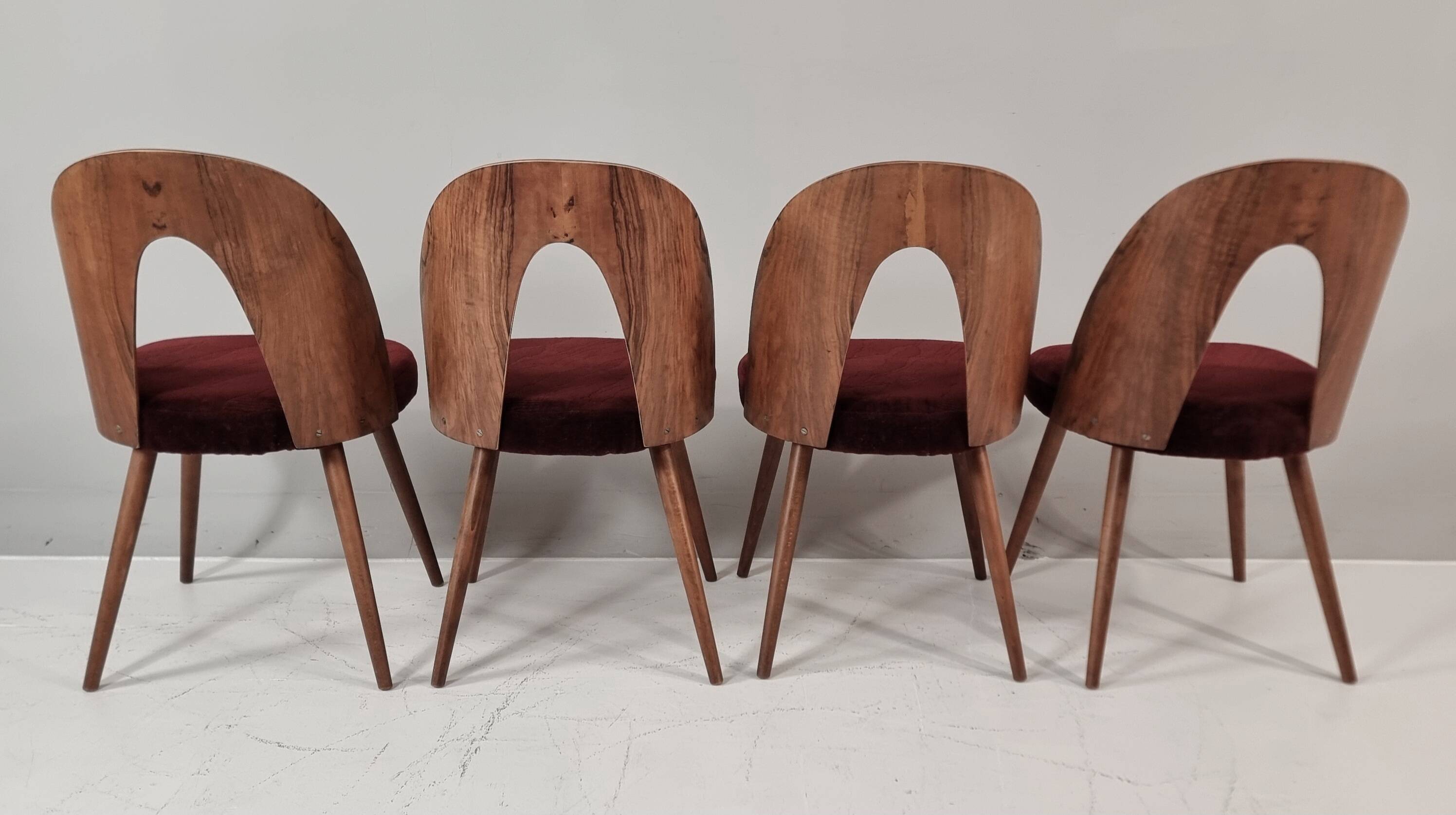 Vintage chairs by Antonin Suman, 1960s, set of 4