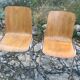 Suite de six chaises circa 1960
