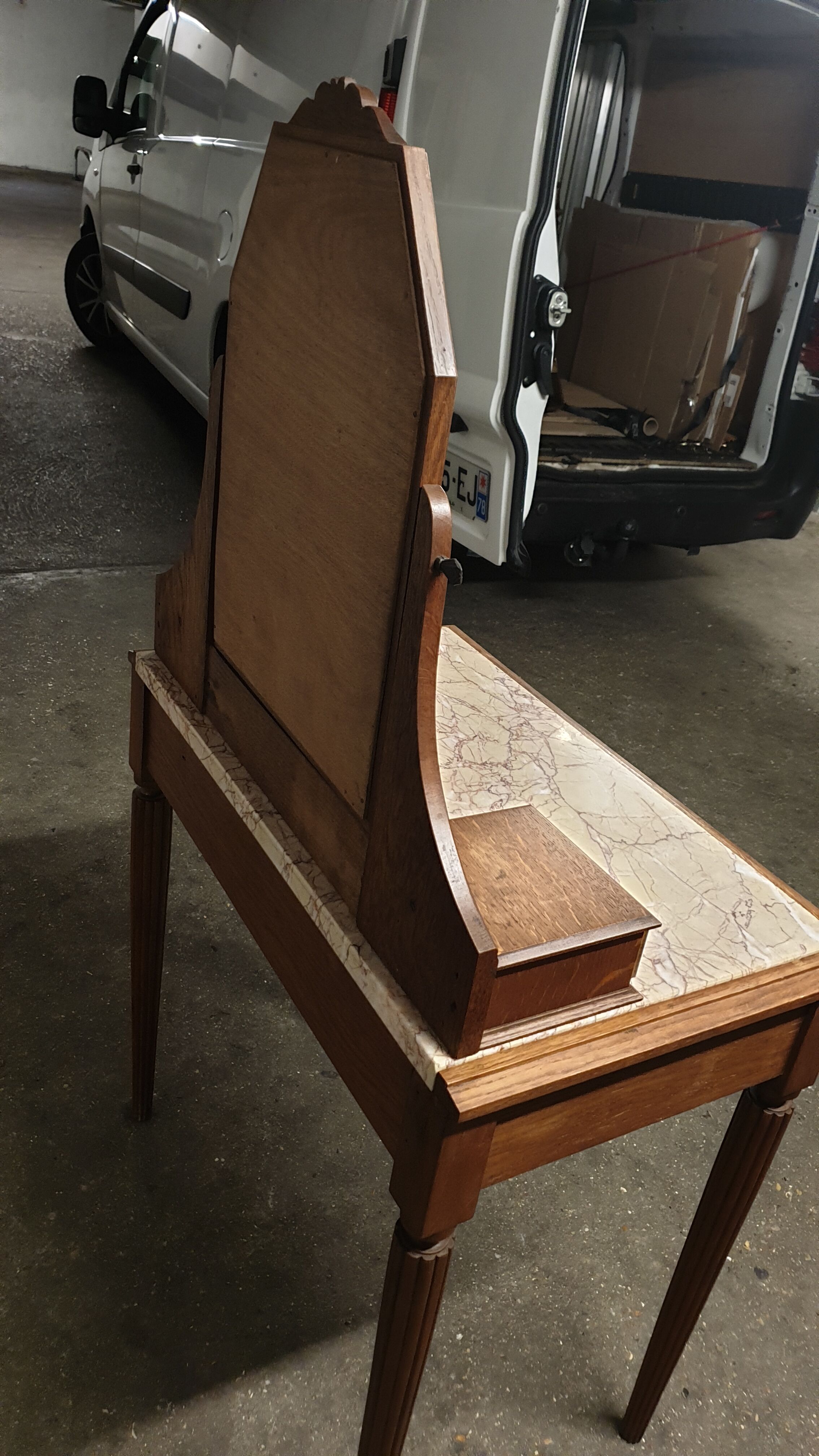 Period art nouveau hairdresser