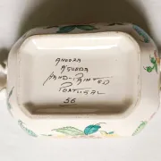 Saucière en faïence portugaise Anfora Águeda