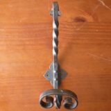 Twisted iron hook