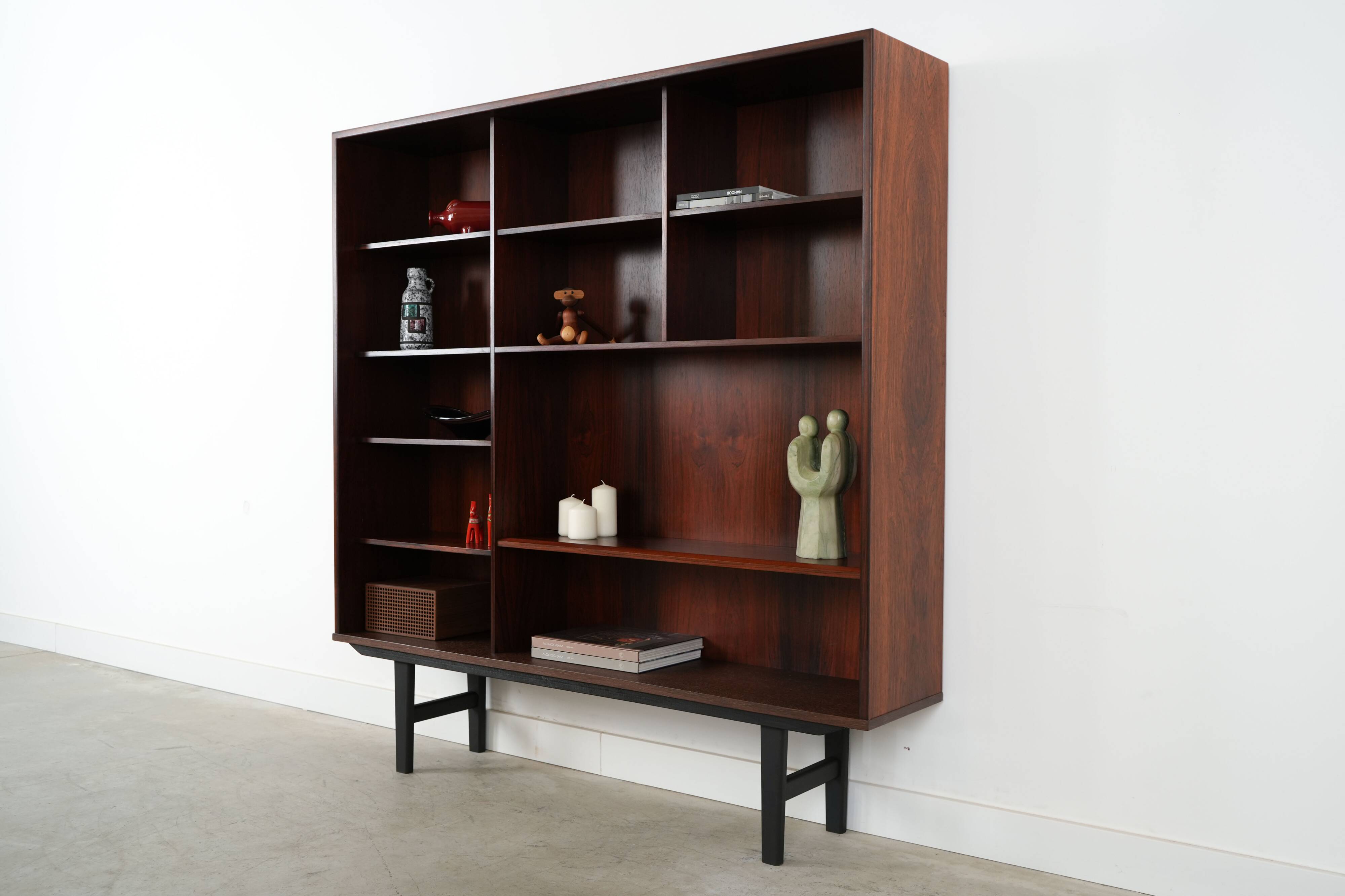 Rosewood bookcase, Danish design, 1970s, production: Denmark