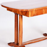 Bureau d’écriture en érable Biedermeier autrichien restauré du 19ème siècle, années 1830