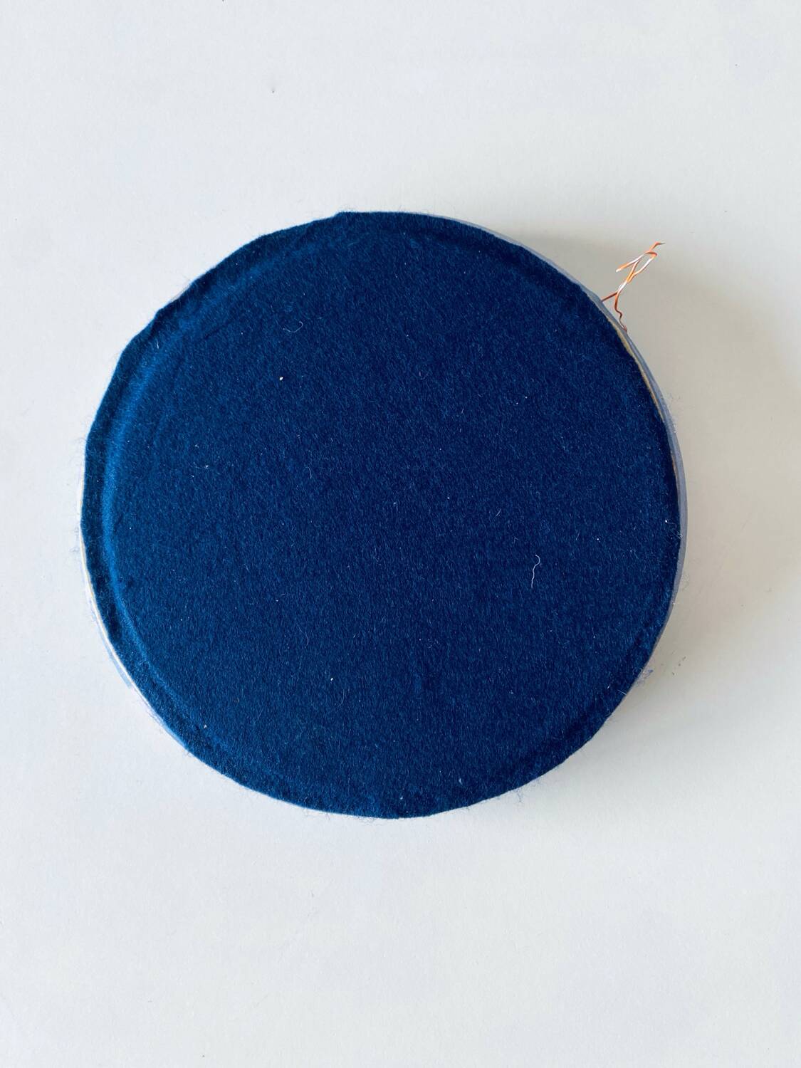 Round ceramic wall mirror