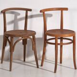 Ensemble de chaises Thonet anciennes (vers 1920). Ensemble de 4 pièces #3