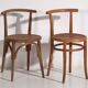 Set of antique Thonet chairs (circa 1920). Set of 4 pieces #3