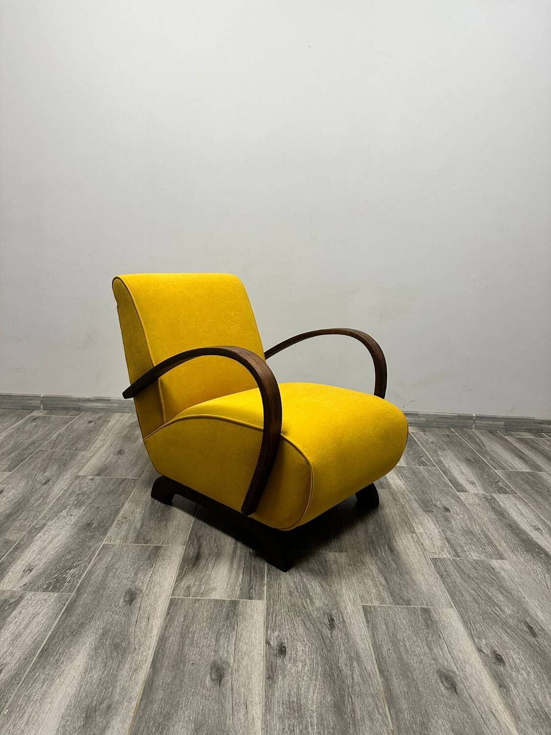 Armchair by Jindrich Halabala, 1940s