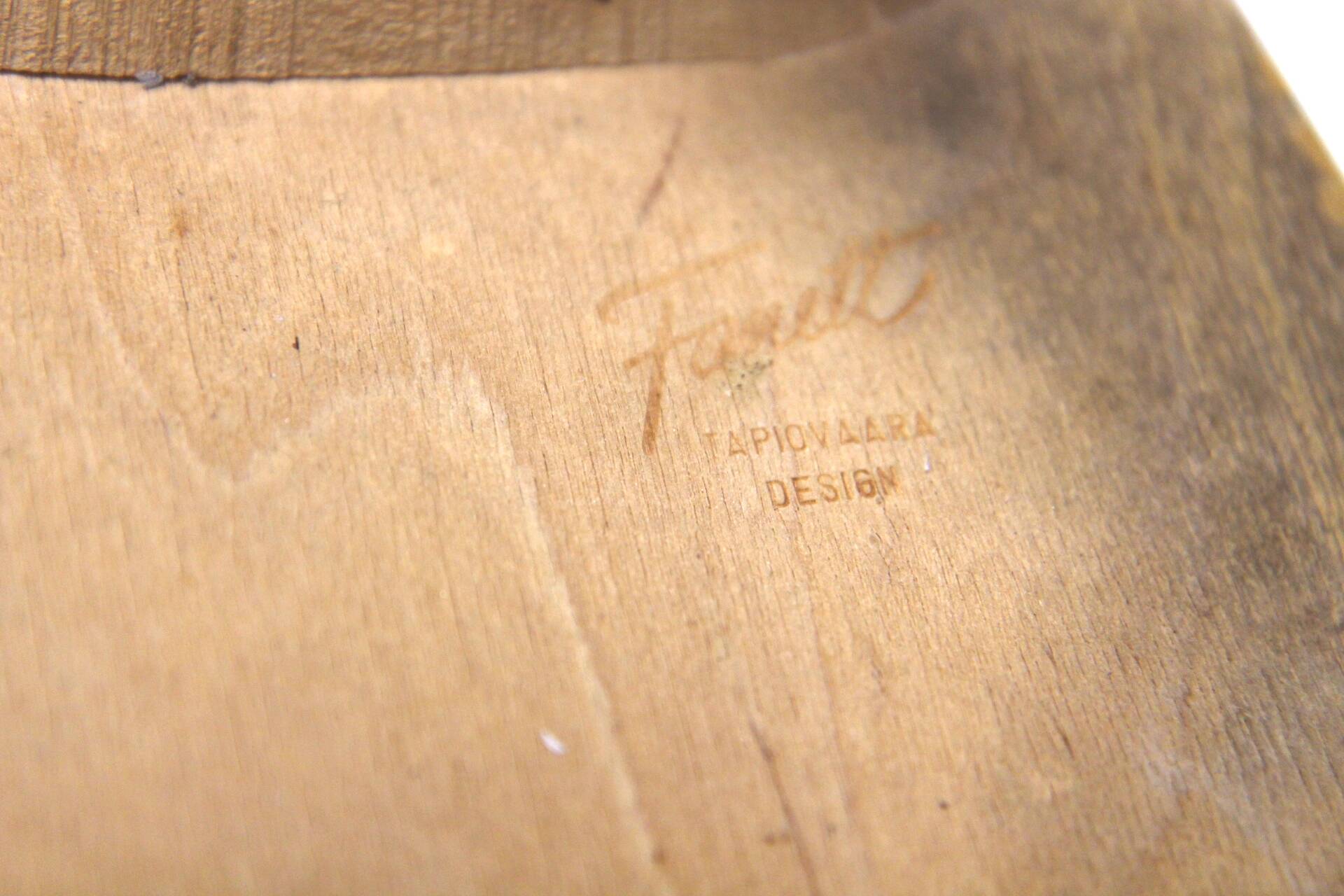 Set of 4 teak "Fanett" chairs by Ilmari Tapiovaara, Sweden, 1960