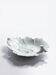 Celadon porcelain vine leaf dish by L. Michelaud, Limoges, 1930-50.