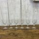 Set of 6 crystal glasses