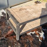 Coffee table or industrial console