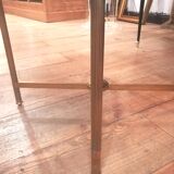 Jansen home coffee table in brass and marble