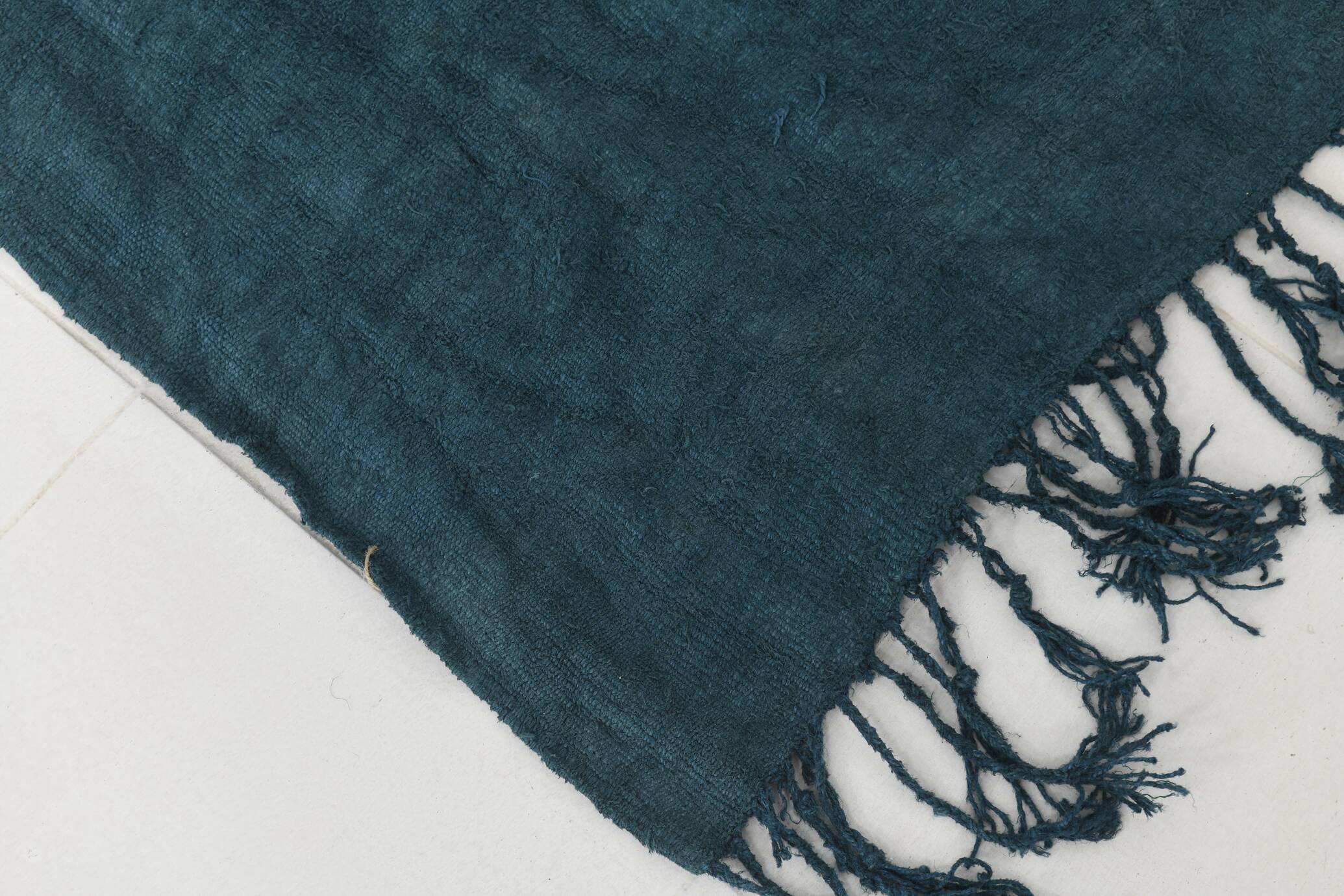 5x8 Art Decor Teal Green Vintage Kilim Rug, 157x230Cm