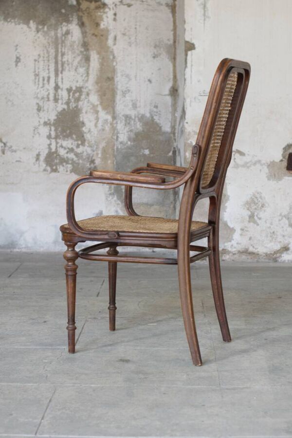 Fauteuil en noyer courbé Michael Thonet - 1914