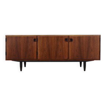 Enfilade en palissandre, design danois, années 1960, designer : Svend Langkilde