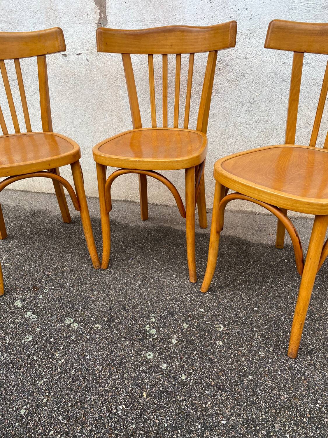 Trio of luterma bistro chairs