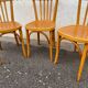 Trio chaises bistrot luterma