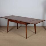 Extendable oak dining table from the 1950s