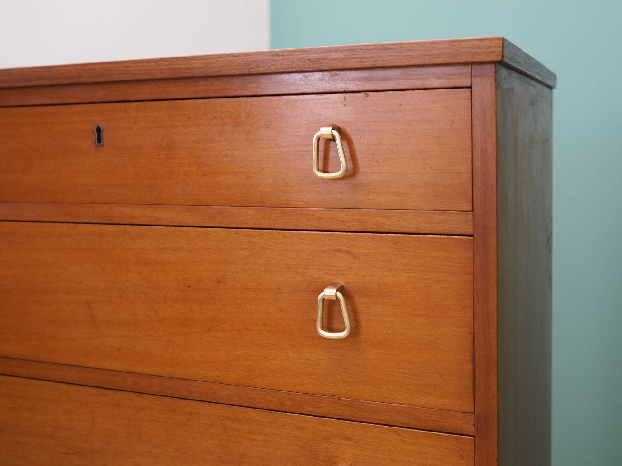 Commode en acajou, design danois, années 1970, production : Danemark