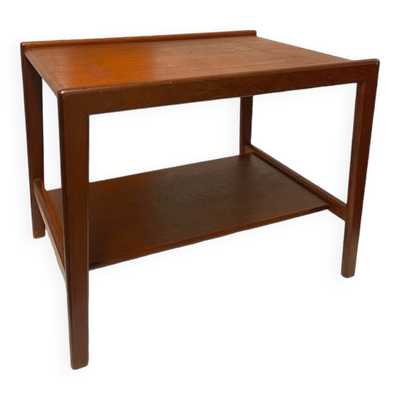 Table basse scandinave 1960 deux plateaux