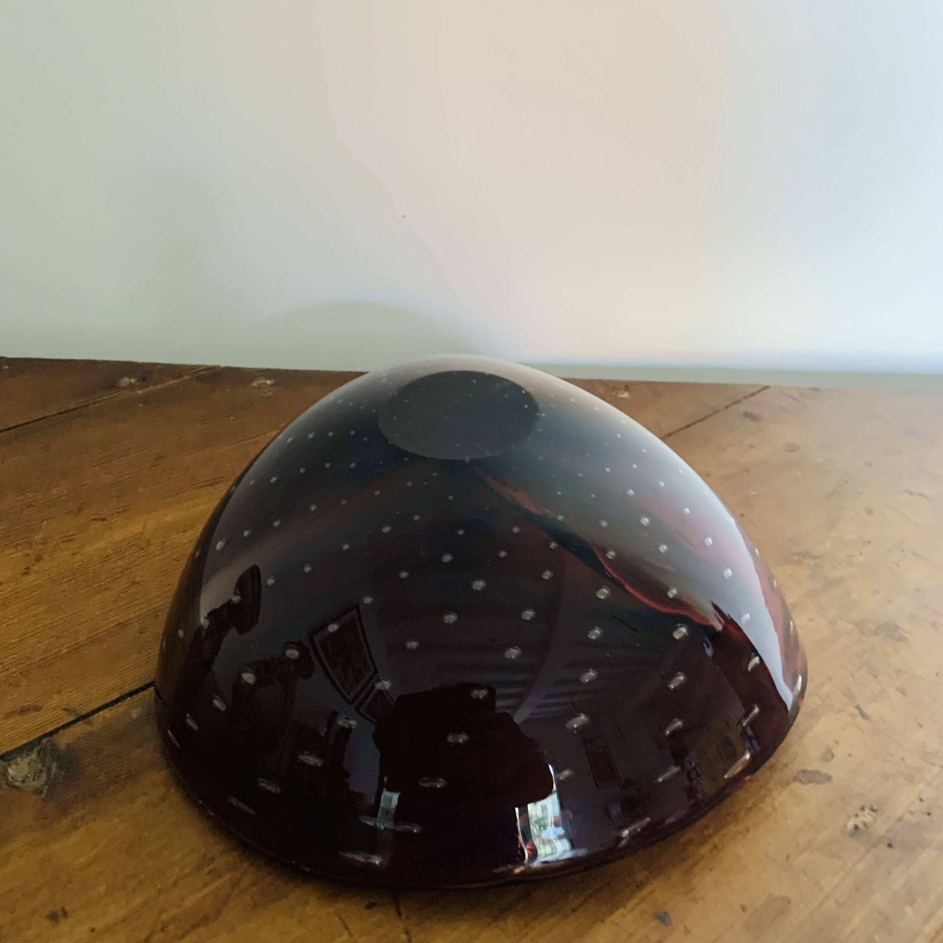 Empty shell pocket in Murano glass, Italy 1960