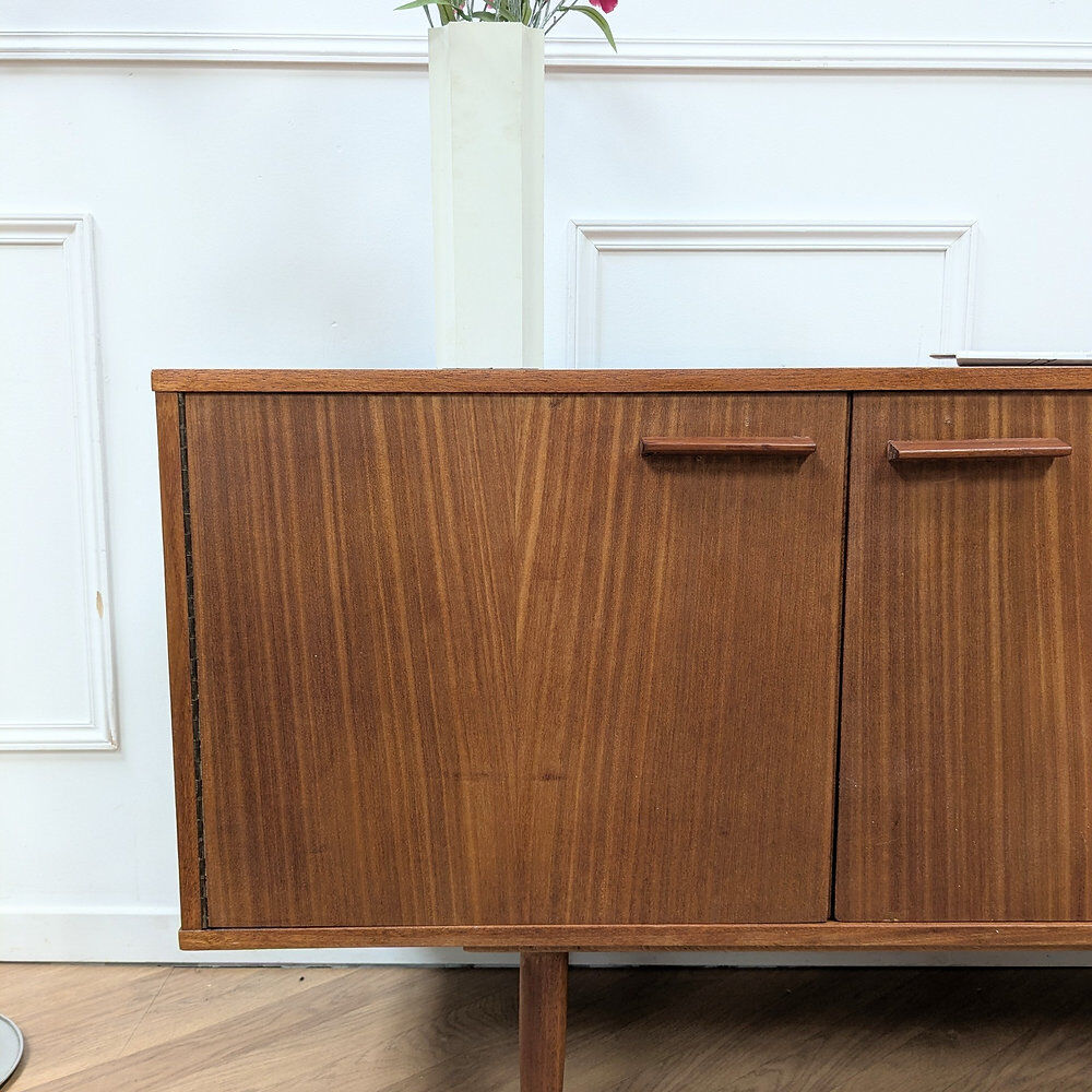 Danish vintage teak sideboard from the 1960s.