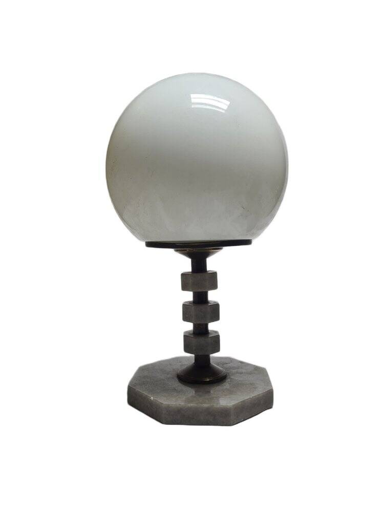 Art Deco style bedside lamp from Polam, Poland, 1970s