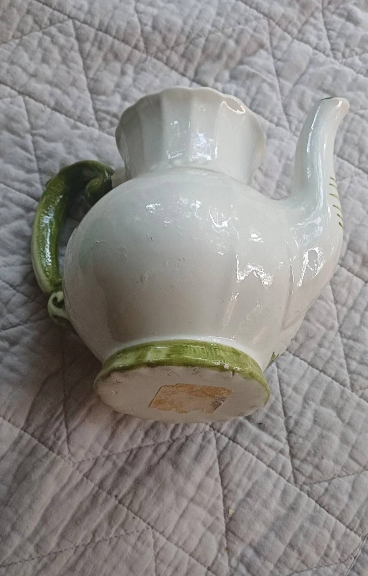 Jug / Pitcher in hand-painted ceramic - Provençal style