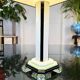 Modernist Art Deco lamps in opaline - 20th century lighting - Modern Design