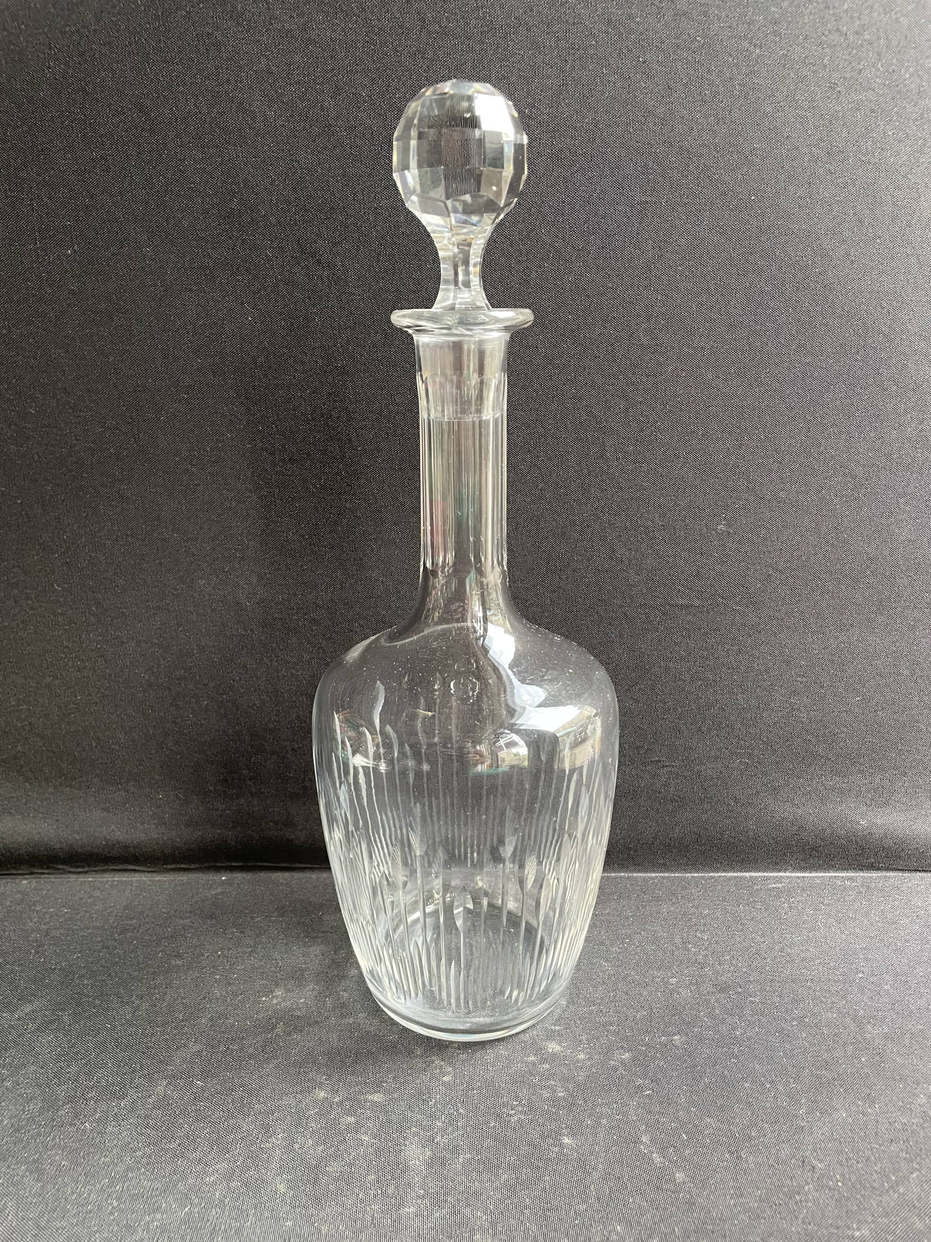 Baccarat water carafe Corneille service