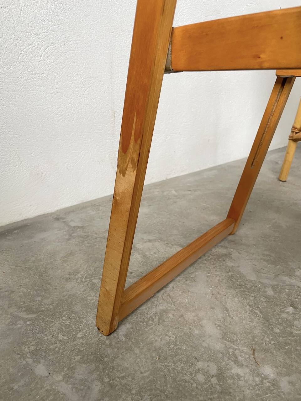 Bureau rotin Louis Sognot et sa chaise