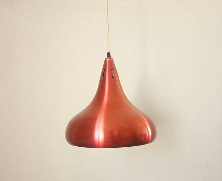 Rare Midcentury Pendant Orient in style of Jo Hammerborg, Denmark, 1970s