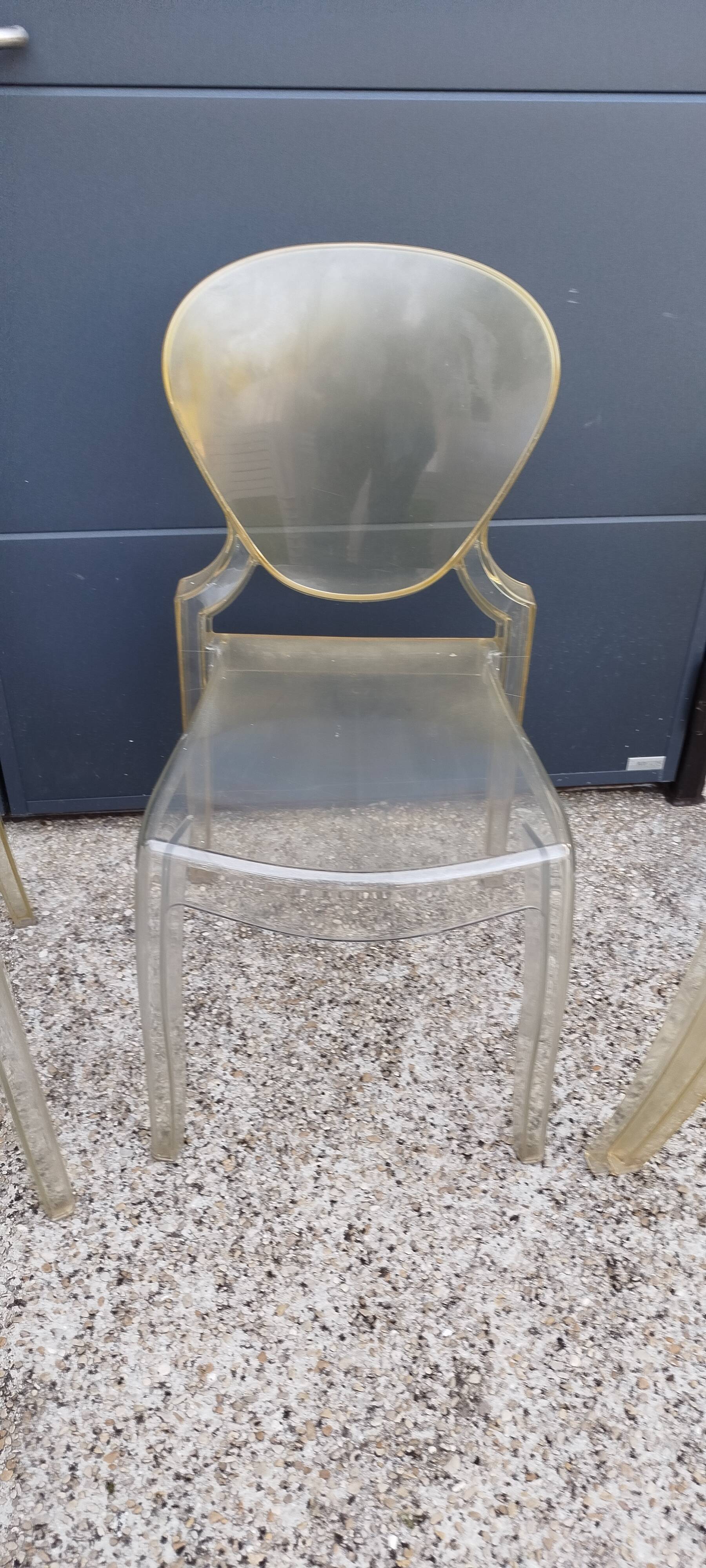 4 chairs by Pedrali
