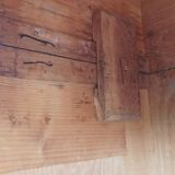 19th century larch mountain chalet wardrobe