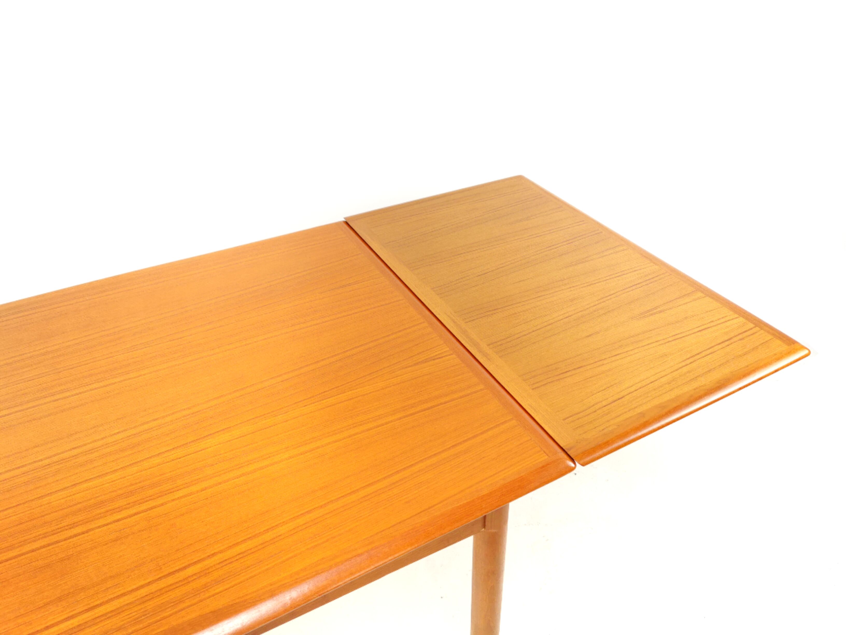 Ansager Mobler Danish teak extending dining table