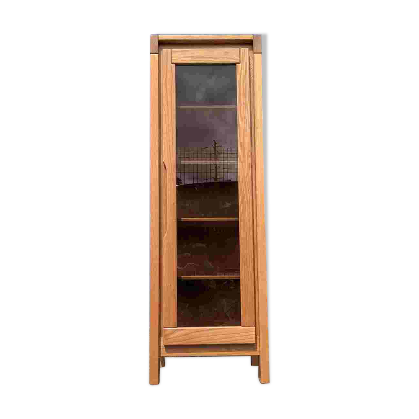 Dlg Maison Regain display cabinet, solid elm, vintage