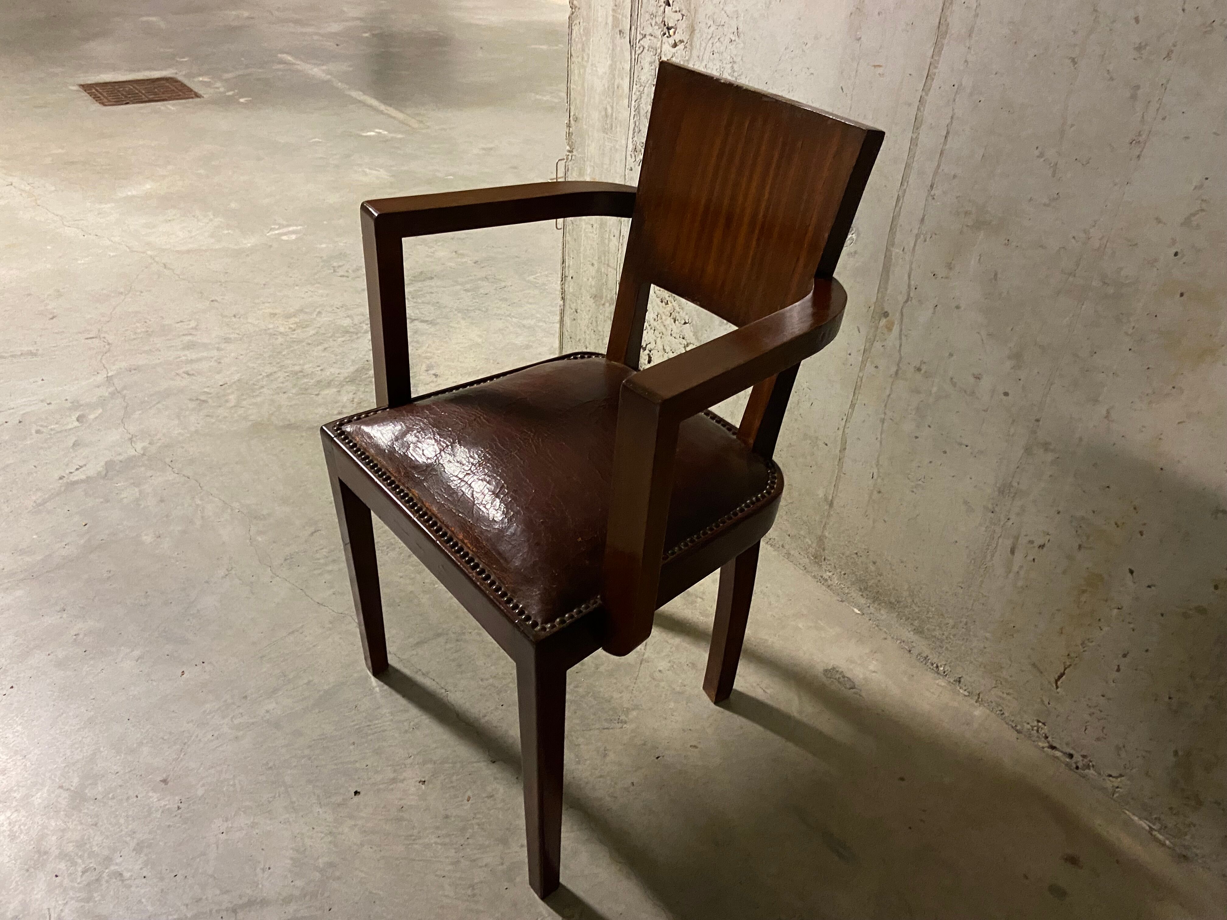 Bridge armchair 40s