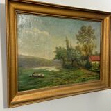 Tableau style Barbizon 19ème