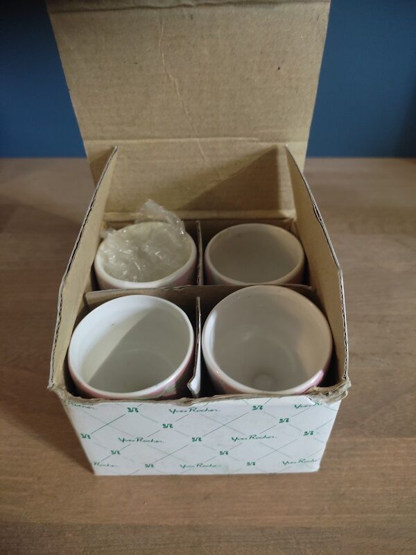 Egg cups Yves St Laurent
