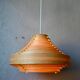 Vintage Scandinavian suspension lamp with slats by Hans-Agne Jakobsson from the 1960s.