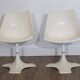 Pair of fiberglass chairs by Matti Suuronen
