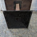 Bistro table in wood and metal