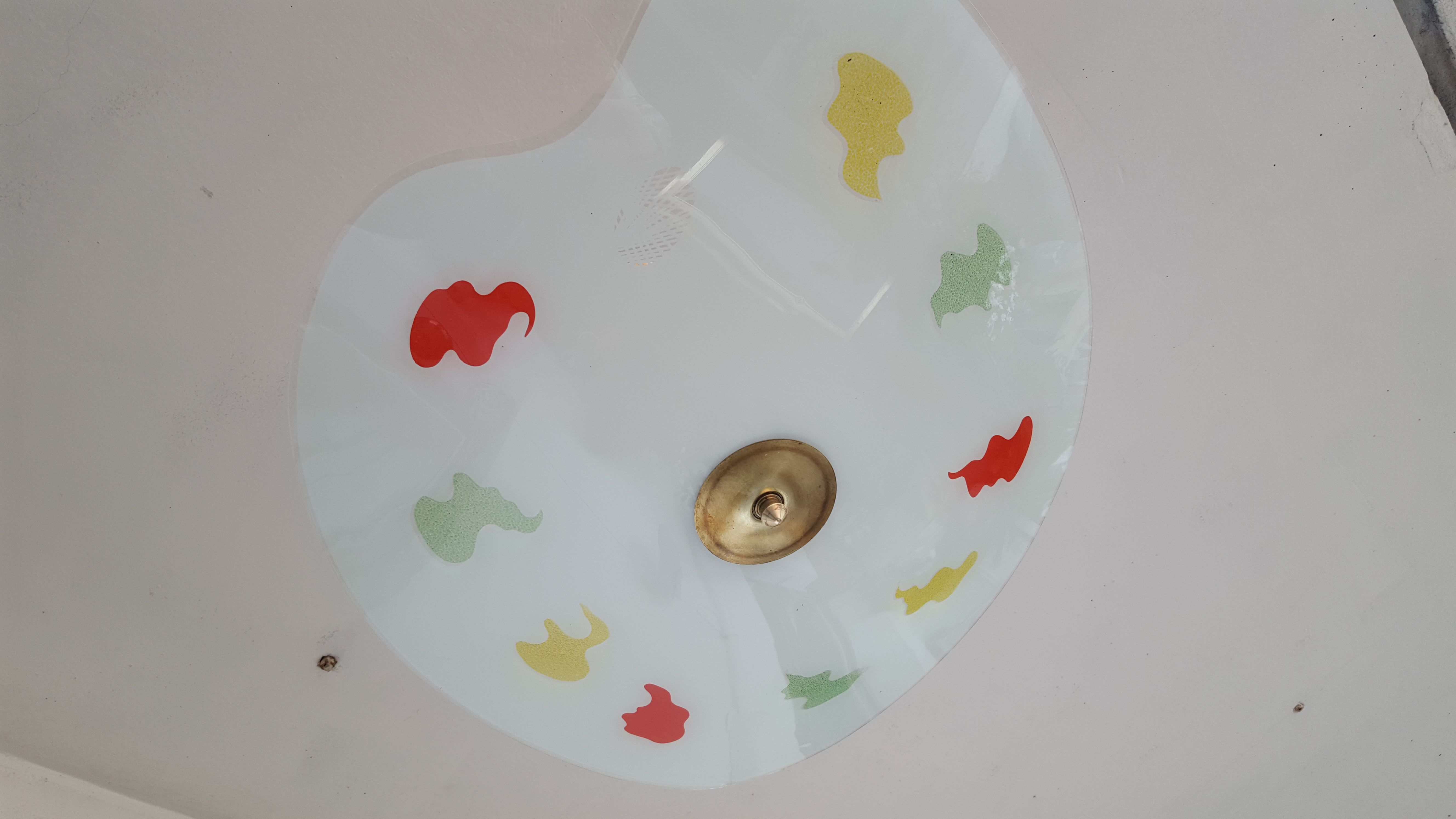 Vintage hanging lamp 1950