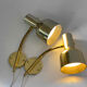 Pair of bedside wall lamps "Pilot" by KF Interör. Sweden 1960s