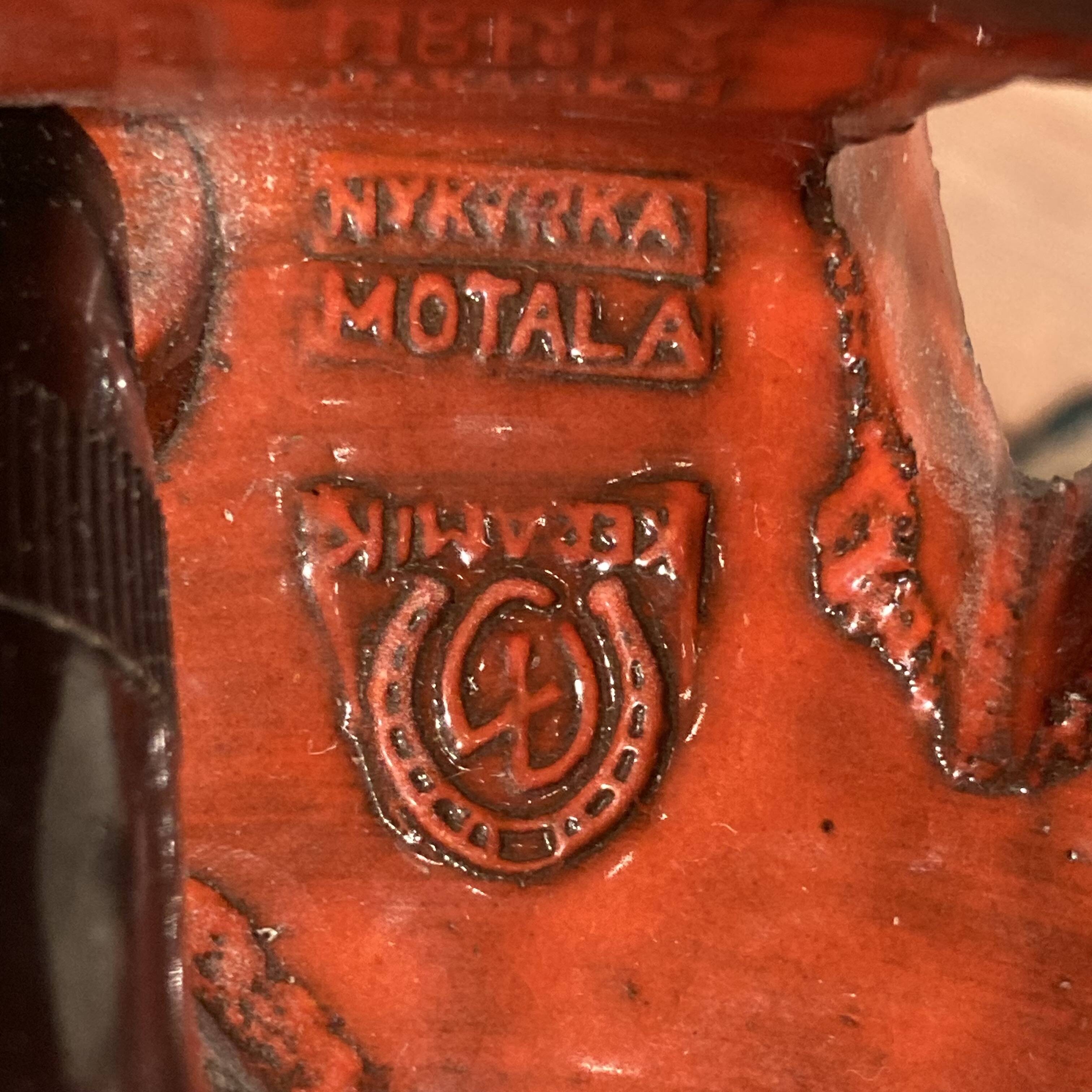 Large ceramic wall light, 1950s design