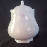 Limoges, Camille Tharaud - Coffee service for 8 people. in Limoges porcelain, “Swan” decor